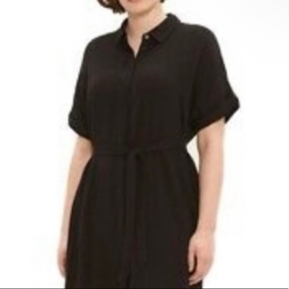 Frank and Oak Dress Black Size L